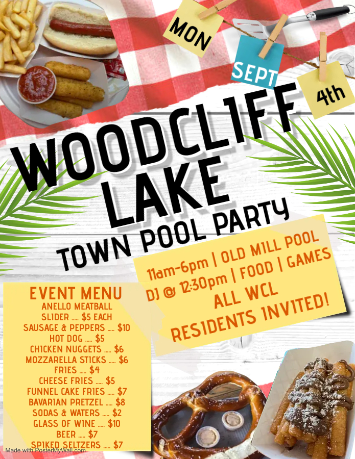 WCL Town Pool Party DJ Update